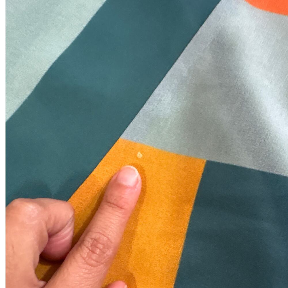 Anthropologie Women XS Hutch Abstract Wrap Maxi Dress Colorful Wedding Guest Fun - Picture 10 of 14